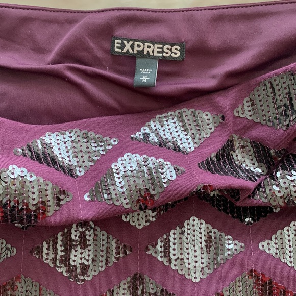 Express Sequin Skirt - Picture 3 of 5